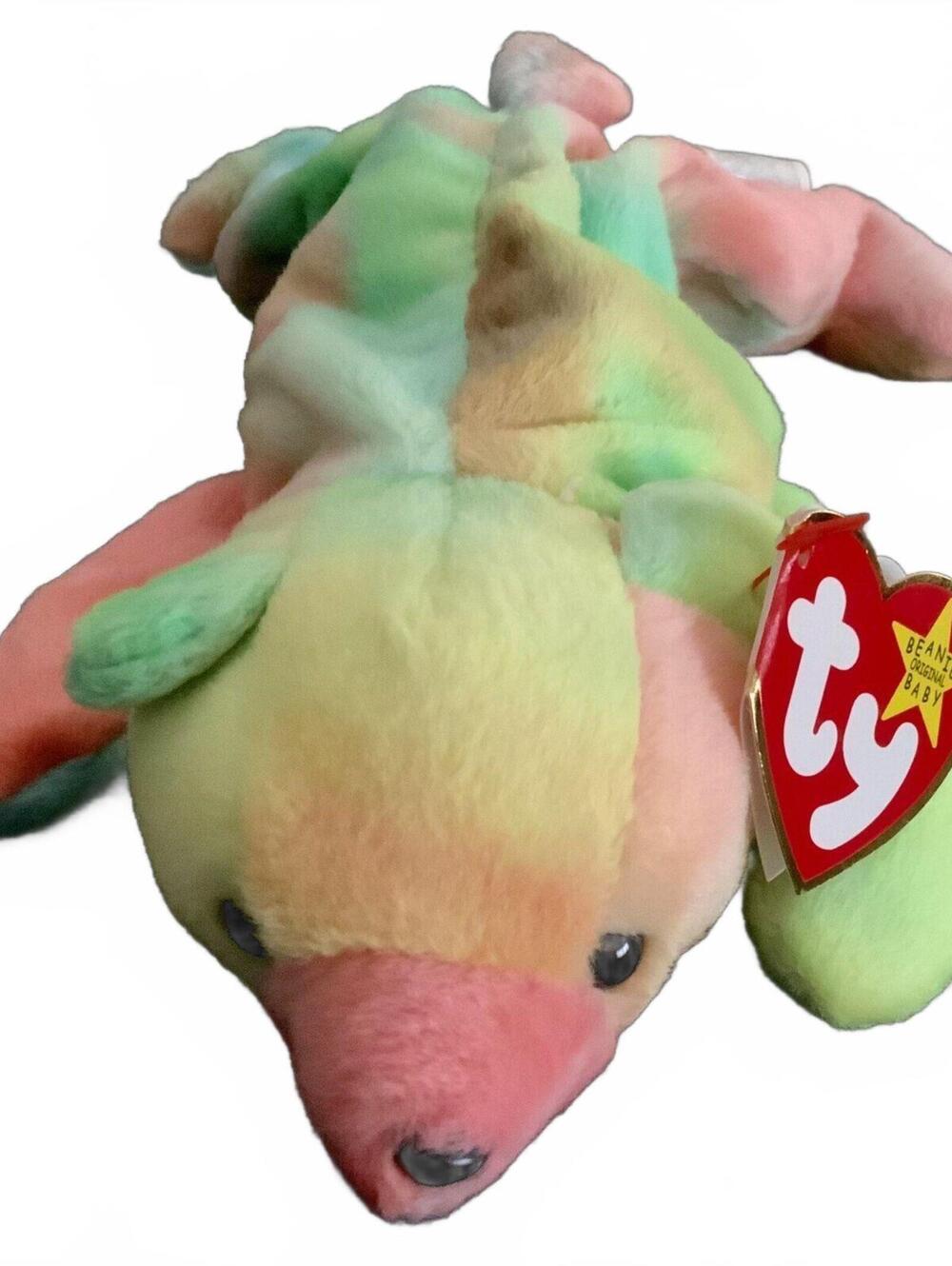 Ty Beanie Baby "Sammy" The Bear 1998/ 1999 Retired Rainbow Bear